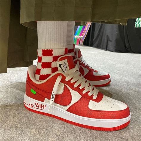 lv virgil abloh shoes|Lv air force 1 high.